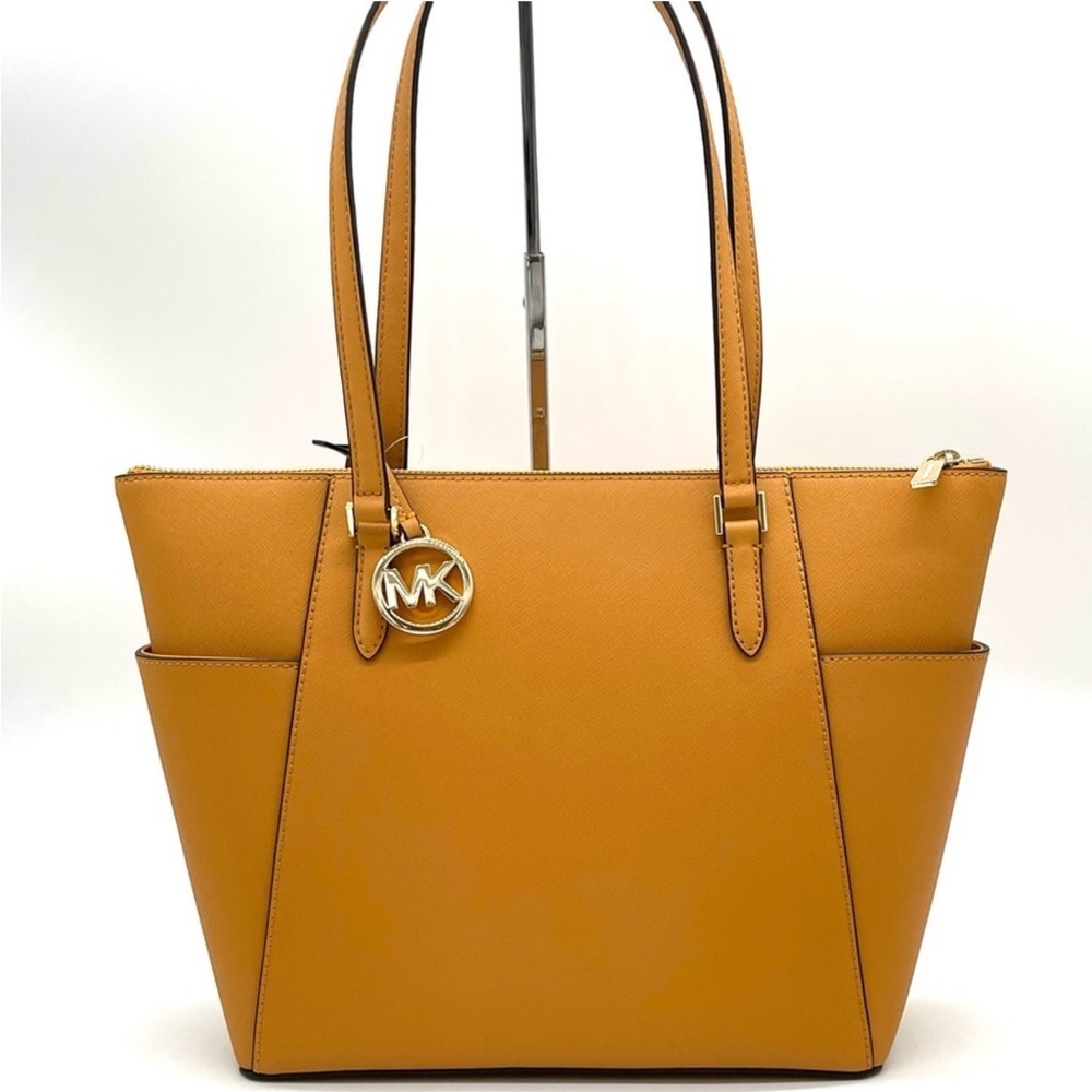 Michael Kors Large Charlotte Tote Bag Cider - Picture 4 of 6